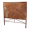 Bali & Pari Elettra Bohemian Dark Brown Rattan Queen Size Standalone Headboard 244-13654-ZORO - alternate 1